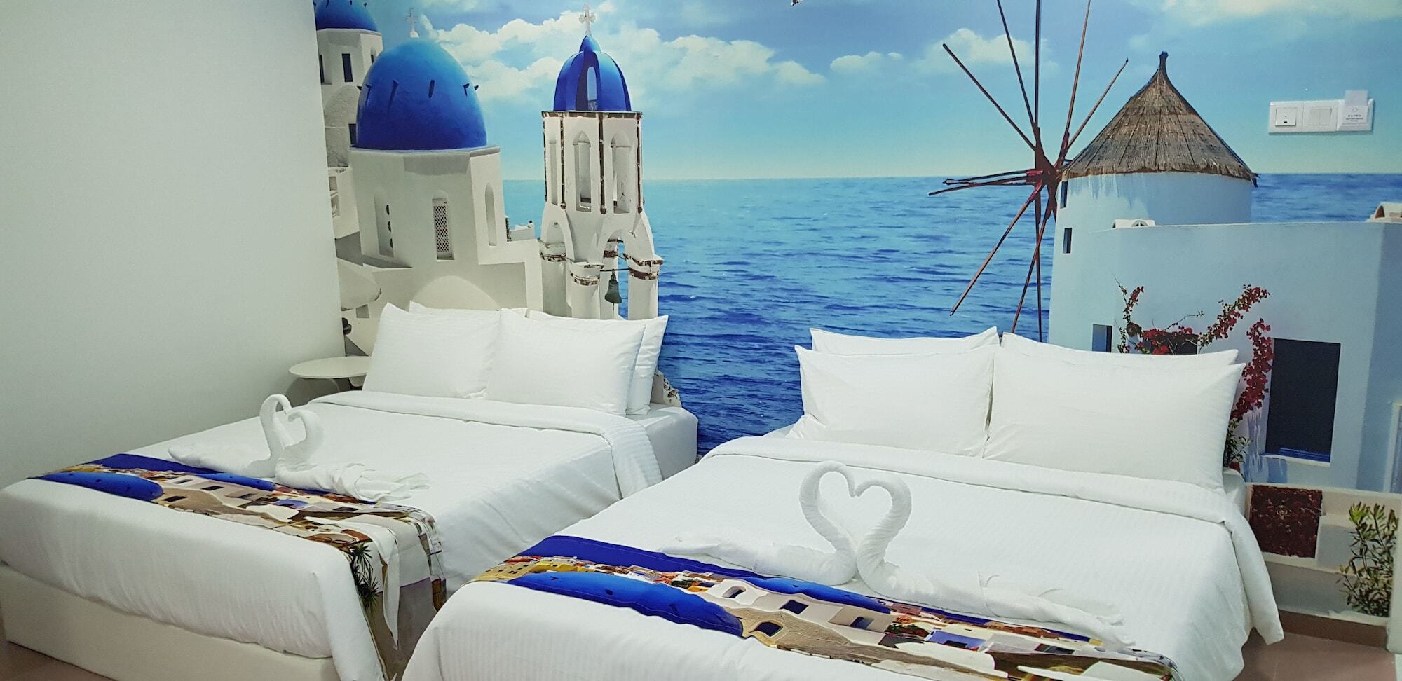 Santorini Hotel Melaka Esterno foto